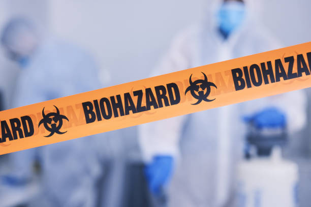 Professional Biohazard technician working in Buxton, ME